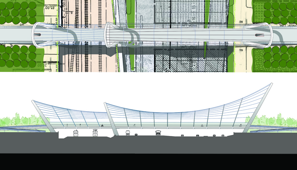 Shore to Core Pedestrian Bridge Competition