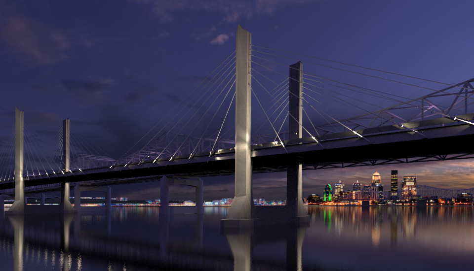 Ohio River Bridge, Downtown Crossing