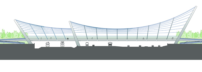 I-40 Pedestrian Bridge