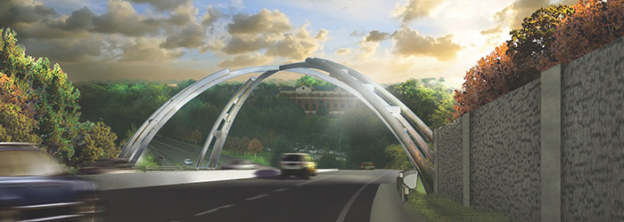 Winston-Salem Connector Gateway Arch